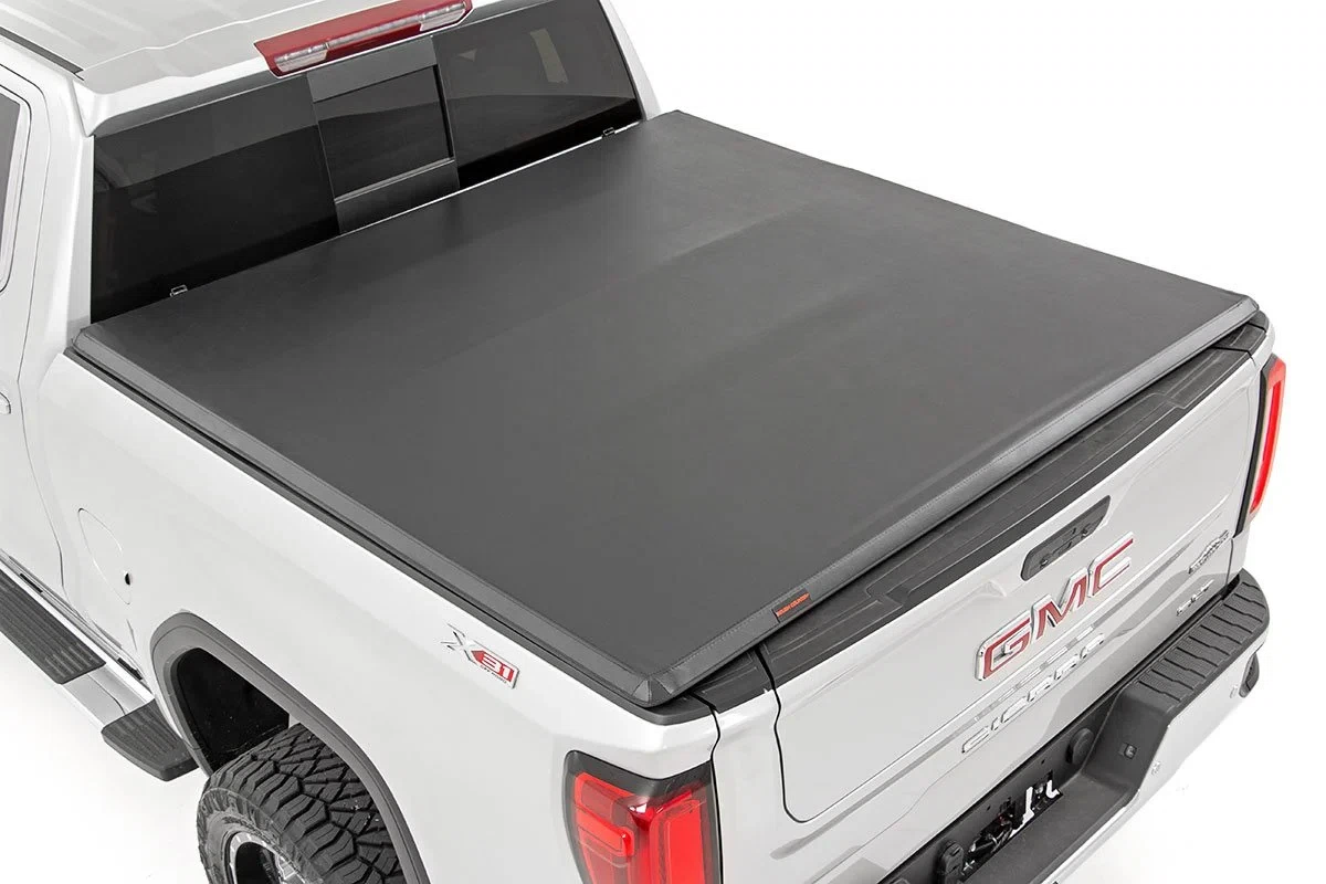 Soft Tri-Fold Bed Cover - 5'10_ Bed - Chevy_GMC Sierra_Silverado 1500 (19-25)